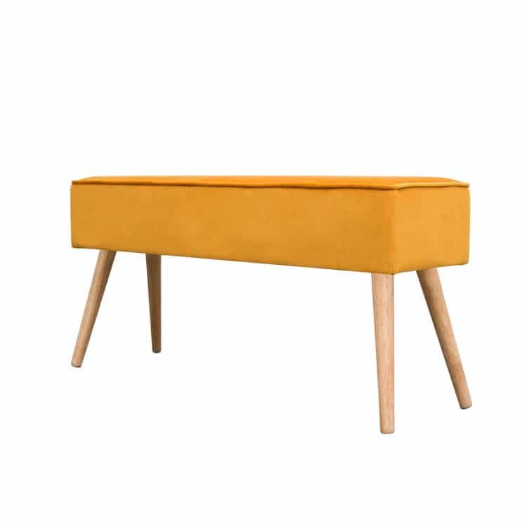 GHẾ BĂNG POPY 100CM - CHÂN GỖ SÁNG MÀU-3200