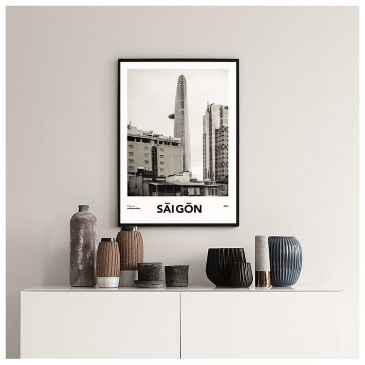 B&W BITEXCO TOWER PICTURE 50CM-5612